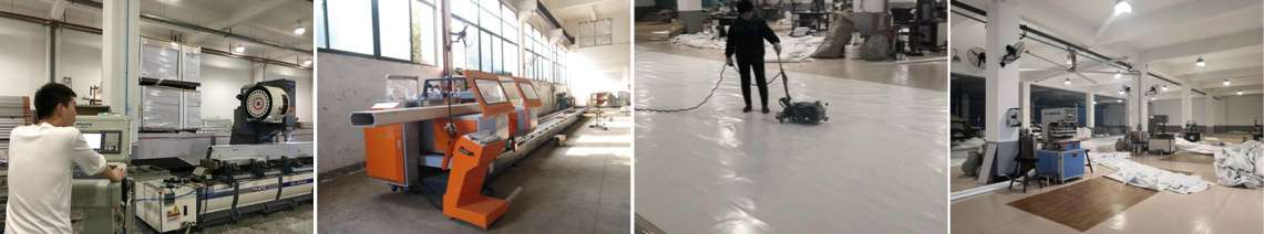 篷布使用PVC篷布专用拼接机和高周波塑胶熔接机进行加工 PVC篷布加工