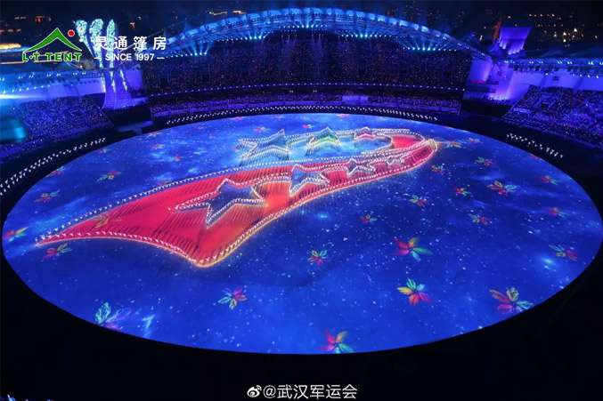 军用篷房生产厂家 灵通赛事篷房为军运再添色彩