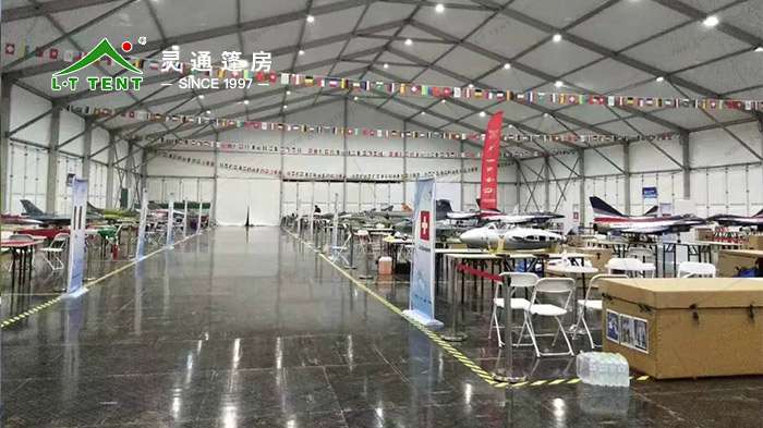 灵通赛事篷房 世界喷气模型大师赛事篷房