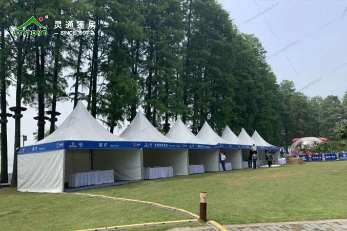 军用篷房生产厂家 灵通赛事篷房为军运再添色彩