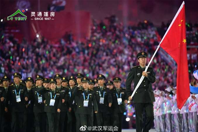 军用篷房生产厂家 灵通赛事篷房为军运再添色彩