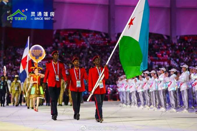 军用篷房生产厂家 灵通赛事篷房为军运再添色彩