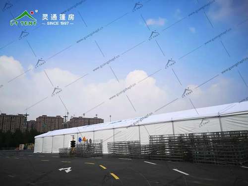 灵通篷房服务于第二届上海进博会 灵通篷房服务于第二届上海进博会