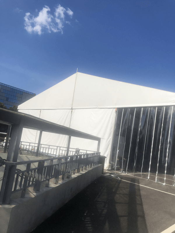 展会篷房外部 展会篷房外部