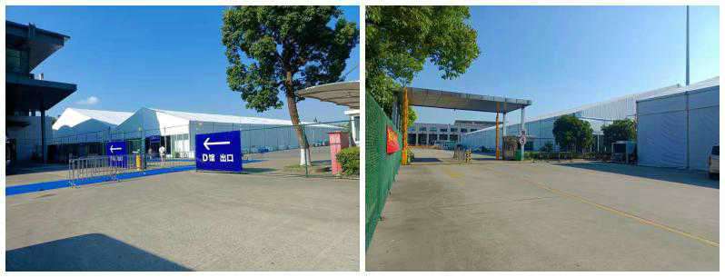 展览篷房外观 展览篷房外观